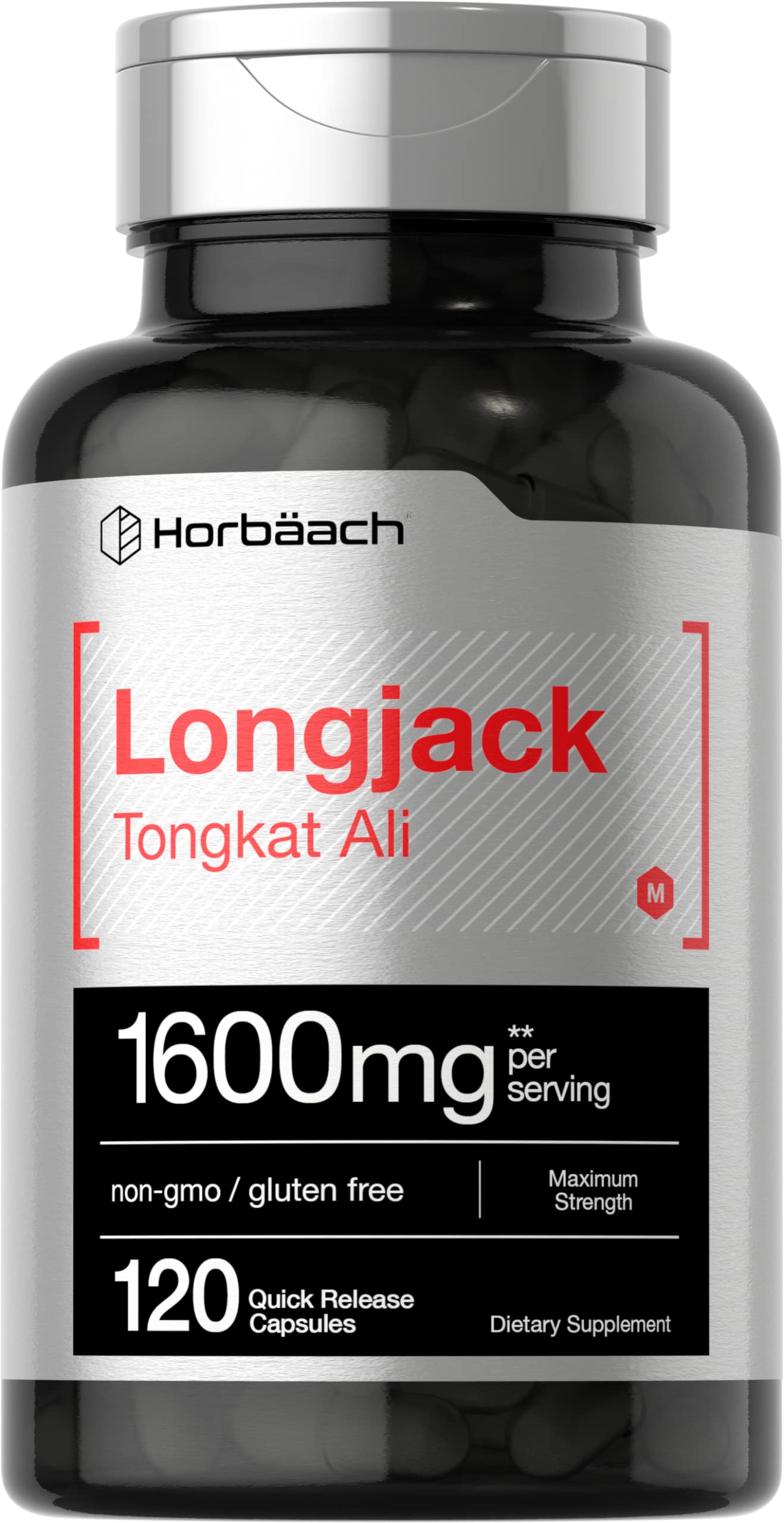 Horbaach Longjack Tongkat Ali 1600mg | 120 Kapsül