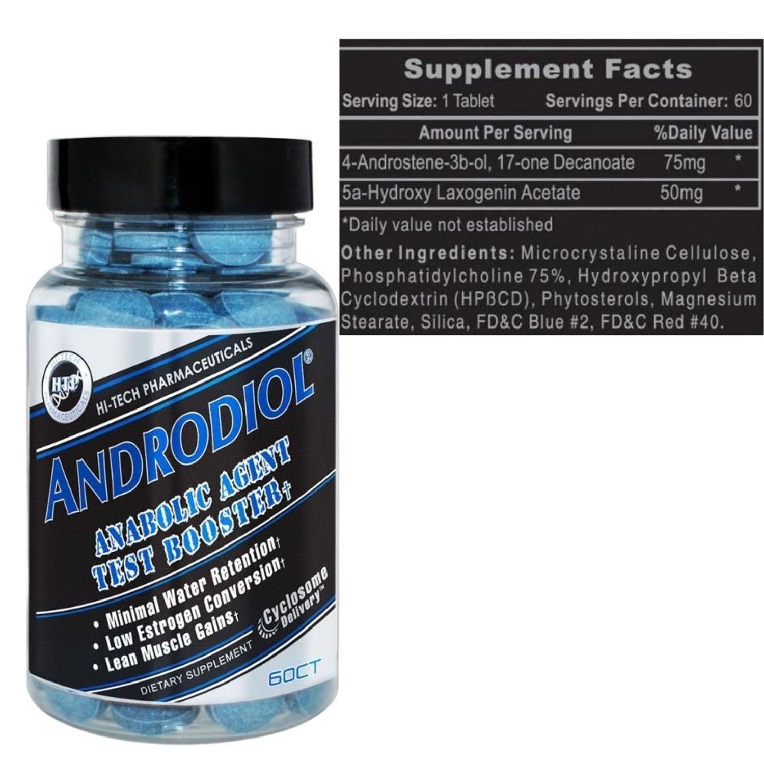 Hitech Androdiol Laxogenin 60 Tablet