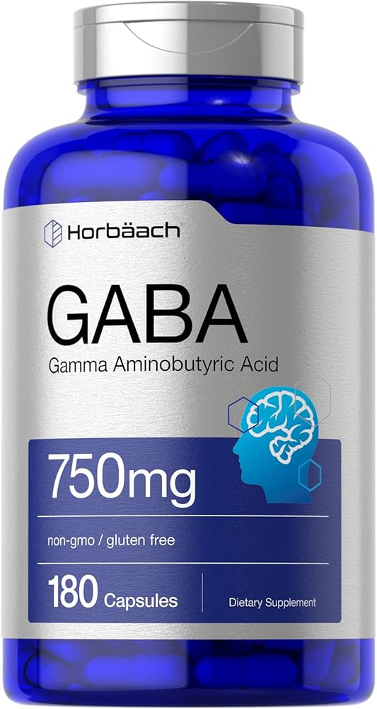 Horbäach GABA 750mg 180 Capsules