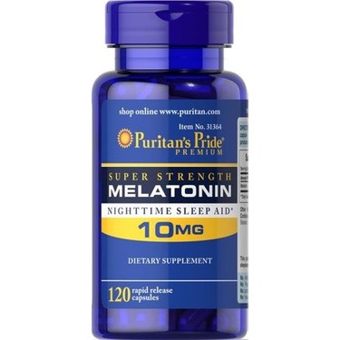 Puritan's Pride Melatonin 10 mg 120 Capsules
