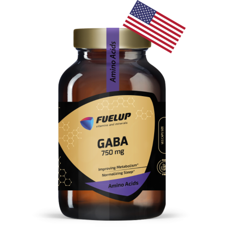 Fuel Up GABA 750 mg 100 vcaps