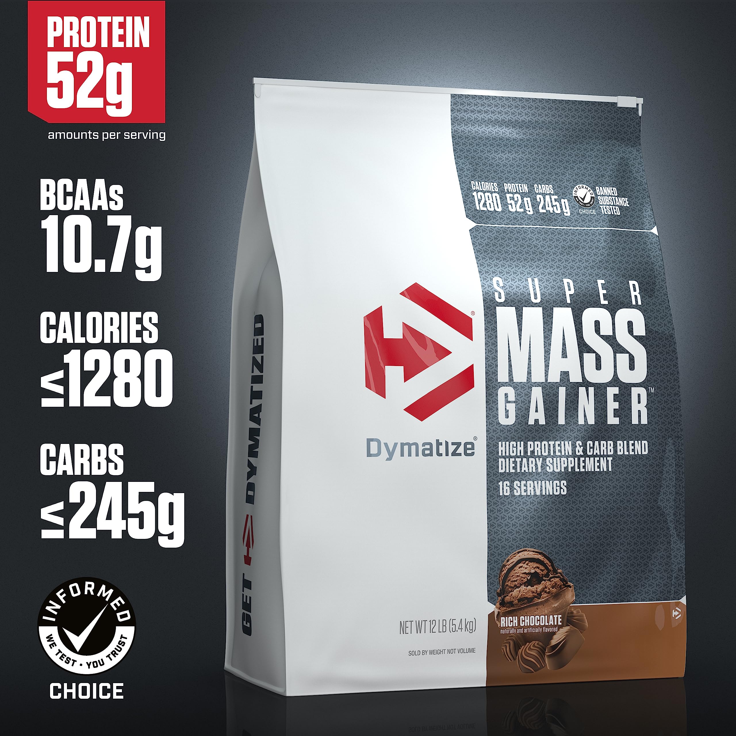 Dymatize Super Mass Gainer Protein Powder 5400 Kg