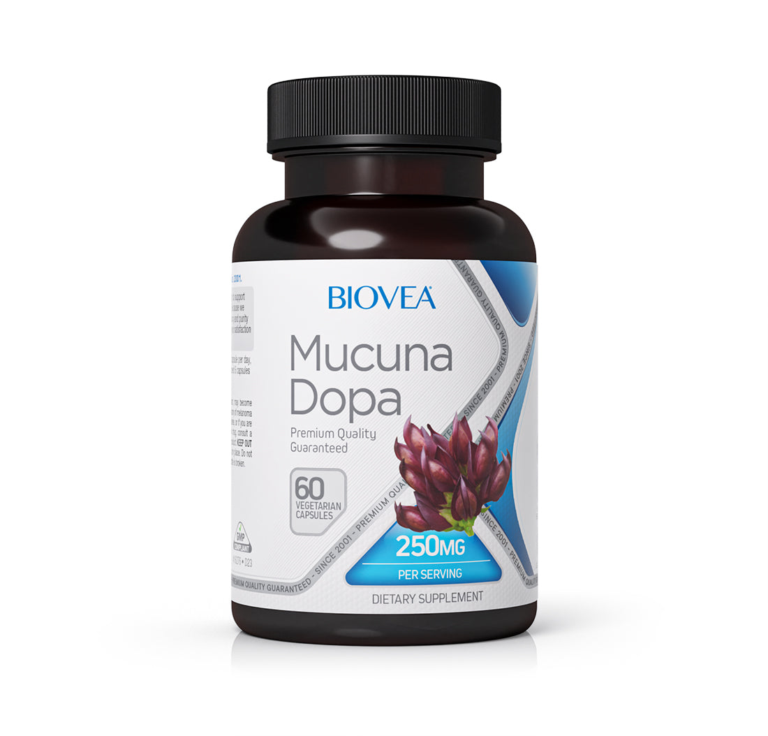 BIOVEA Dopa Mucuna 250 mg / 60 Caps
