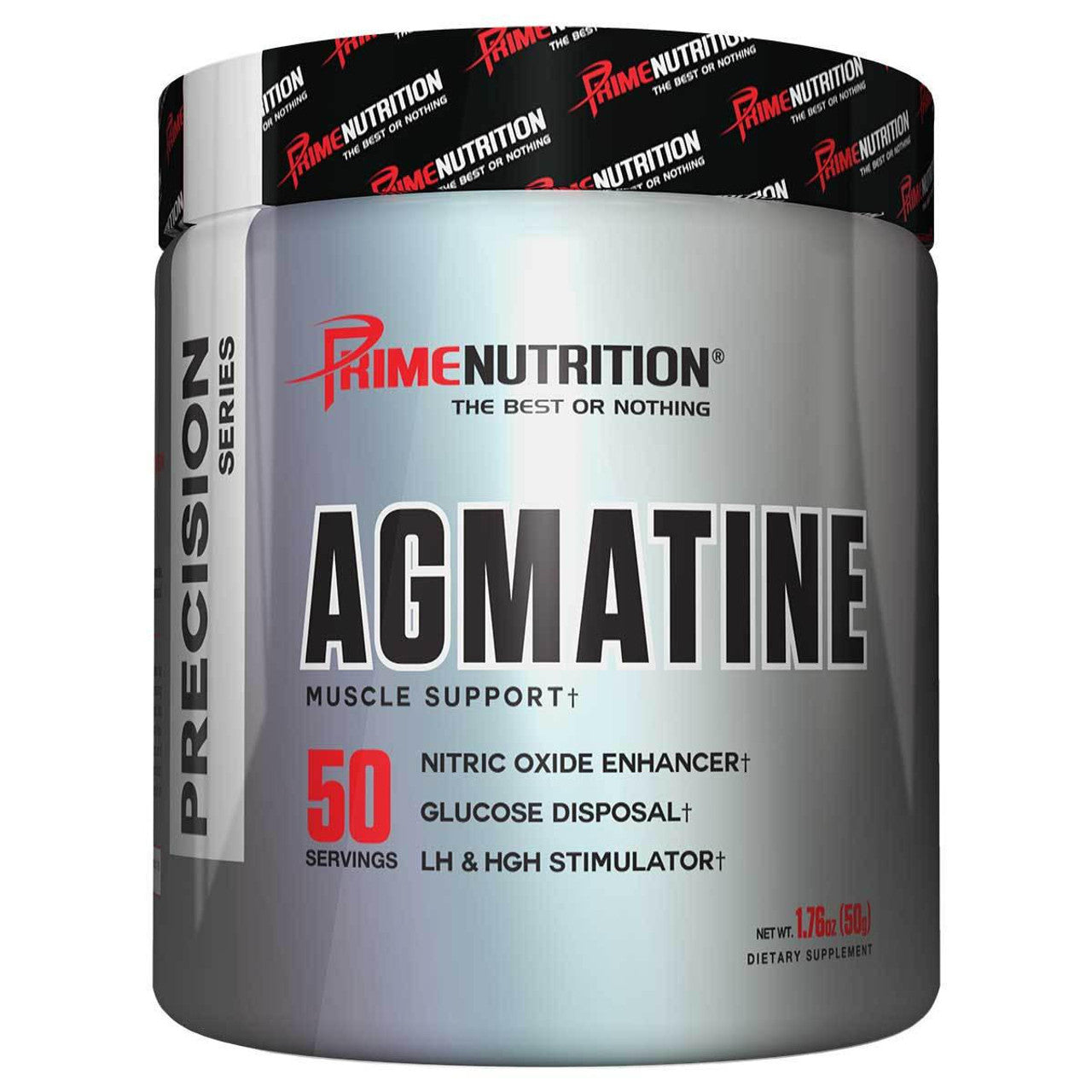 Prime Nutrition Agmatine Nitric Oxide LH+HGH 50 Servings