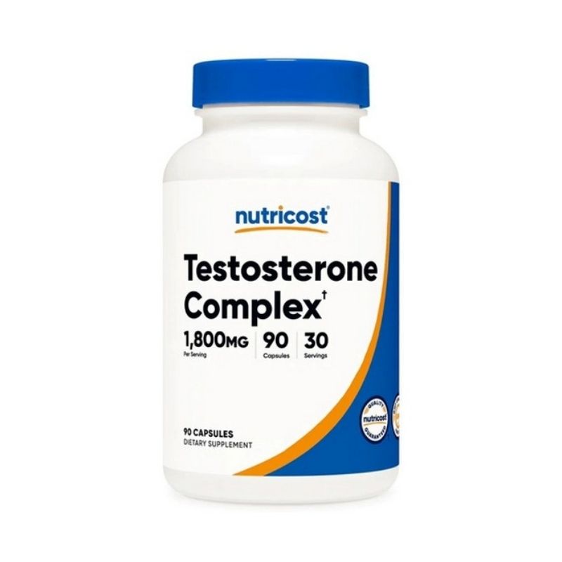 NUTRİCOST Testosterone Booster Daa , Tribulus , Maca , Lj Tongkat Ali , Horny Goat Complex  90 Caps