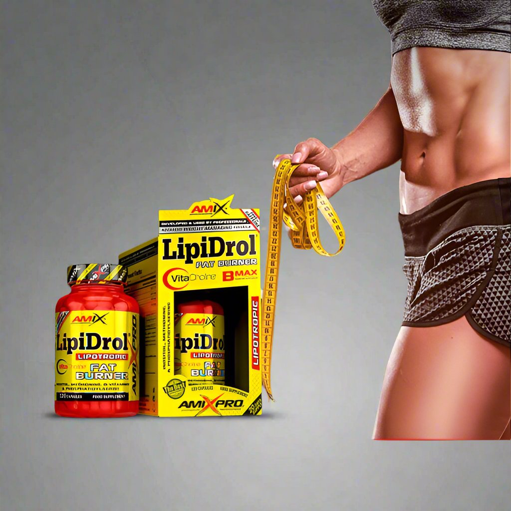 AMIX LipiDrol Fat burner İnositol Vitamin B3 - B6 - B12 / 120 Caps