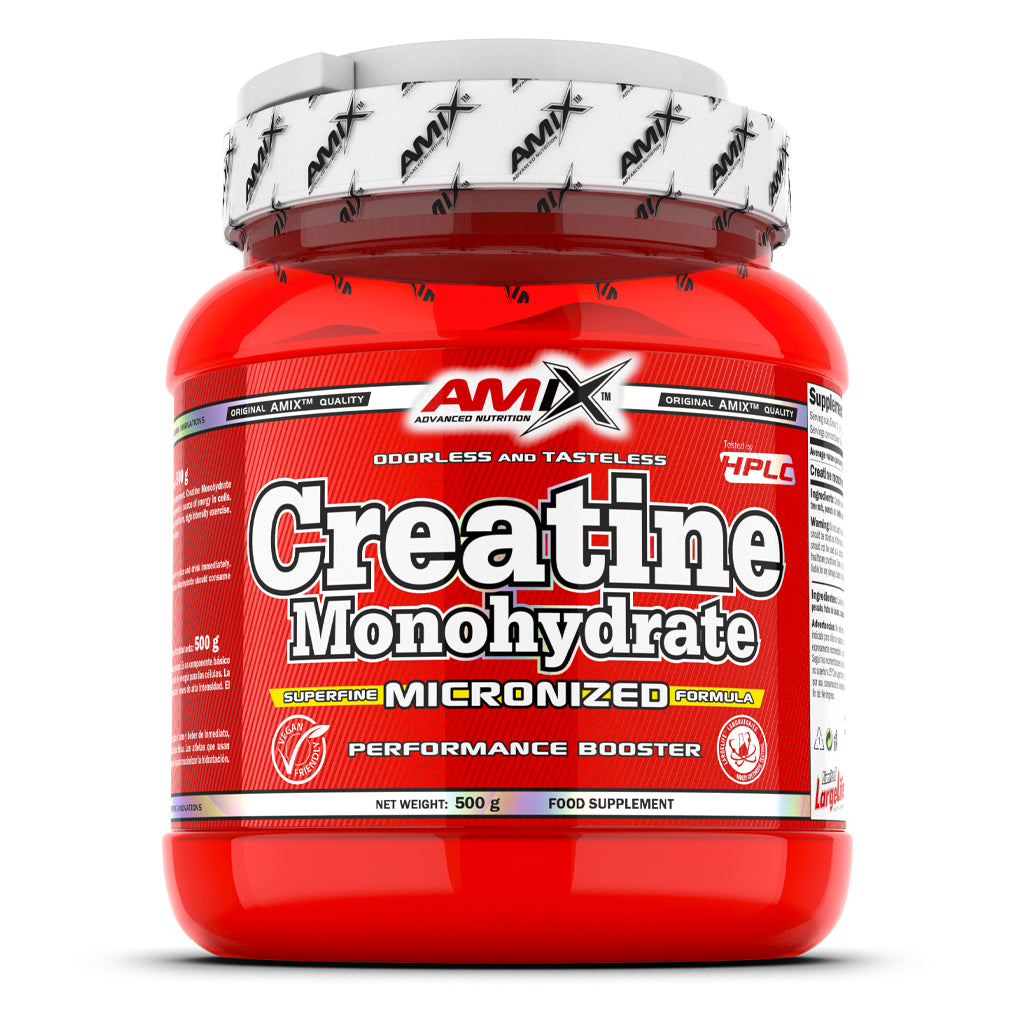 AMIX Creatine Monohydrate Powder 500 GRAM 100 SERVİS