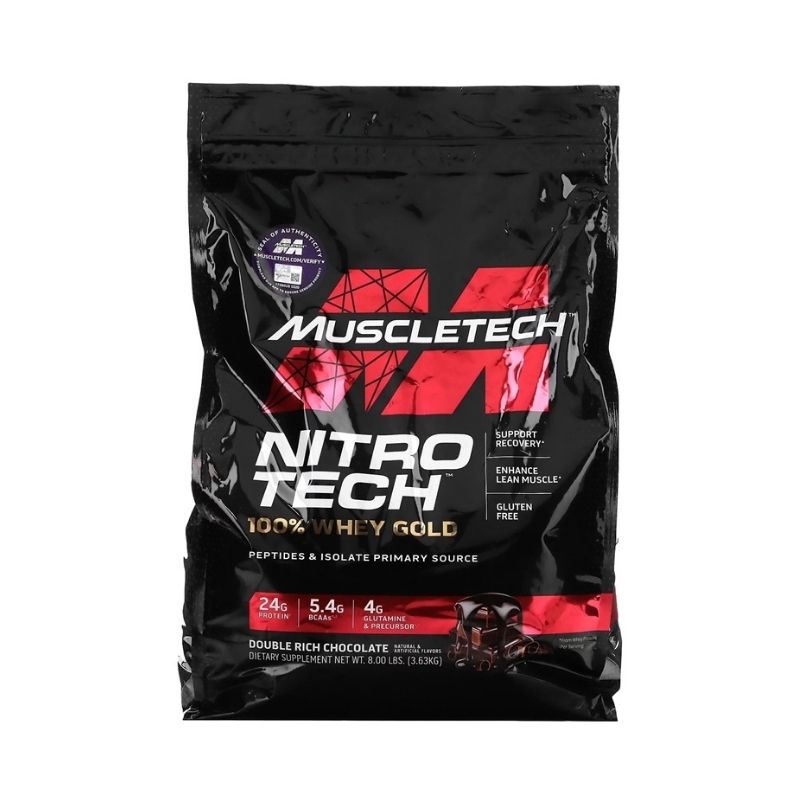 MuscleTech Nitro-Tech Whey Protein Ultra %100 Whey Gold 4,5 KG - 110 servis (ABD VERSİYON)