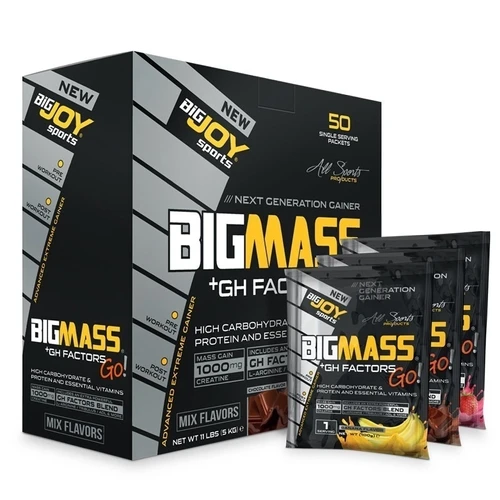 Big Joy Big Mass +GH Factors Go 5000 Gr 50 Saşe Mix | Provitamin