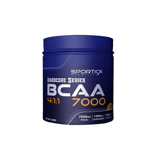 Sportica Nutrition Bcaa 7000 HardCore Series 4:1:1 400 Gr Fruit Punch | Provitamin