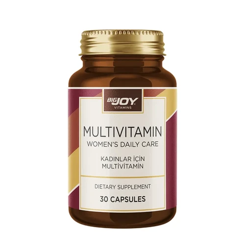 Big Joy Vitamins Multivitamin Women's Daily Care 30 Kapsül | Provitamin