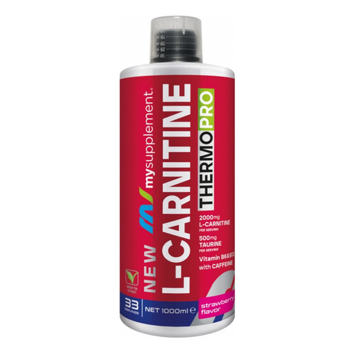 Mysupplement L-Carnitine Thermopro Çilek 1000ml | Provitamin